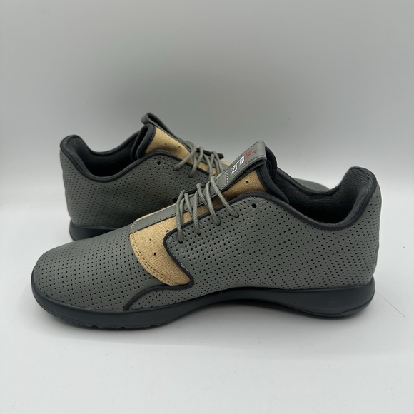 Jordan Eclipse Leather City Pack Berlin Shoes Mens 8 Tumbled Grey/Gold Sneakers‎ main image 9